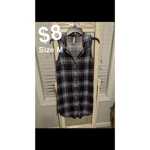 Flannel dress